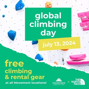 Movement &amp; The North Face Celebrate Global Climbing Day with Free Climbing Nationwide