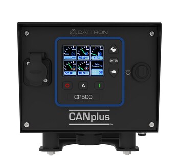 The CANplus CP500 panel is a packaged, plug-and-play version of the DynaGen 200 in a rugged housing and is ideal for smaller pumps where space and durability are critical.
