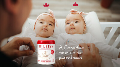 Canada Royal Milk is pleased to announce the inaugural launch of Niuriss, a baby formula designed to provide Canadian parents with a reliable and sustainable source of high-quality nutrition for their little ones. (CNW Group/Canada Royal Milk)