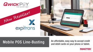MagTek is Excited to Announce ExpiTrans as the Newest Reseller of their QwickPAY Point-of-Sale Payment Application