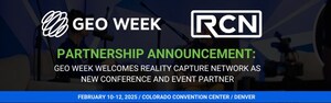 Geo Week and Reality Capture Network Announce Strategic Partnership