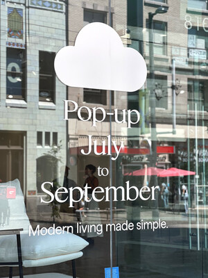 Vancouver pop-up is open from July 9th to September 30th (CNW Group/Cozey inc.)