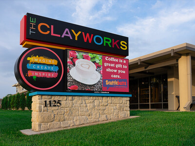 Watchfire Digital Display at The Clayworks at Disability Supports