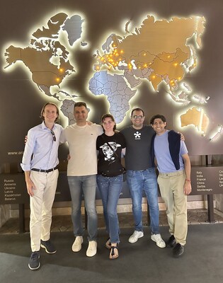 From left to right - Antony Clavel (Managing Director Technology Team, Summit Partners), Arman Gukasyan (Founder & CEO, Revizto), Iren Gukasyan (Head of Accounts & CRM Team, Revizto), Alim Dhanani (Chief Financial Officer, Revizto) and Nik Ohri (Vice President Technology Team, Summit Partners).