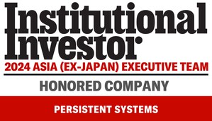 Institutional Investorの2024 Asia Executive Teamの調査で、Persistentが優れたガバナンスとエグゼクティブ・リーダーシップを評価される