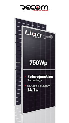 RECOM Technologies Unveils Lion HJT 750Wp PV Module with 30-Year Product Warranty