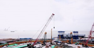 Ligação Shenzhen-Zhongshan: A SANY participa de outro feito importante na infraestrutura da China