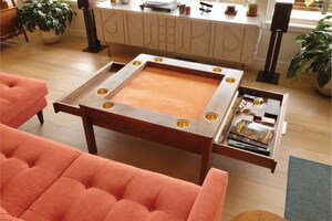 New Board Game Coffee Table from Bandpass Design: Product Release from Board Game Furniture Company
