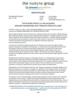 Howards Engineering Press Release
