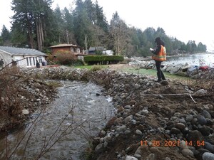 Un propriétaire foncier de Sechelt reçoit une amende de 70 000 $ pour avoir enfreint la Loi sur les pêches du gouvernement fédéral