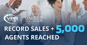 United | Virtual Properties Realty Reaches 5,000 Agent Milestone and Posts Record Sales Performance, Despite Slowing U.S. Home Sales