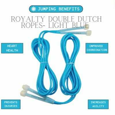 Keep an eye out for Street Ropez's single jump ropes and Double Dutch ropes at a Walmart store near you.