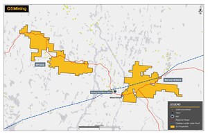 O3 <em>Mining</em> Announces the Sale of Matachewan and Wydee Properties to Alamos Gold