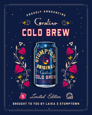 Stumptown <em>Coffee</em> Releases Limited Edition Coraline Cold Brew in Partnership with LAIKA
