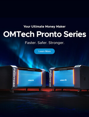 The Best Laser Engraver for Laser Businesses: Introducing the OMTech Pronto Series