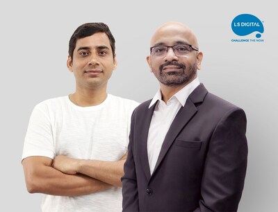 Prasad Shejale, CEO, and Santosh Shukla, Co-Founder and CEO UI/UX - LS Digital announce new office in Melbourne