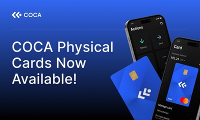 COCA Announces Global Launch of Highly Anticipated Non-Custodial Physical Cards