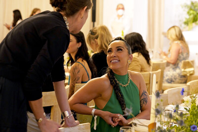BEVERLY HILLS, CALIFORNIA - JULY 10: Robin Arzon mingles at Athleta’s Power of She Luncheon ahead of the 2024 ESPYS at The Maybourne Beverly Hills on July 10, 2024 in Beverly Hills, California. (Photo by Presley Ann/Getty Images for Athleta)