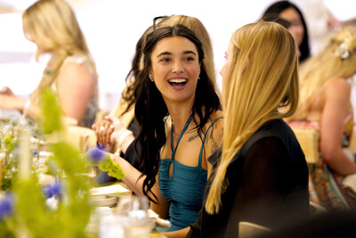 BEVERLY HILLS, CALIFORNIA - JULY 10: ESPYS Award nominee Brenna Huckaby mingles at Athleta’s Power of She Luncheon ahead of the 2024 ESPYS at The Maybourne Beverly Hills on July 10, 2024 in Beverly Hills, California. (Photo by Presley Ann/Getty Images for Athleta)