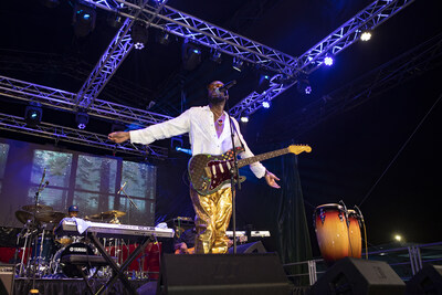 Wyclef Jean performs at the St. John Celebration 2024. Photo Credit Rudy LaPlace
