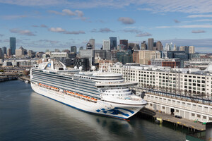 Welcome to Boston! Emerald Princess Arrives July 14 for First Homeport Season with Scenic Canada & New England Voyages
