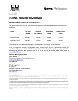 CU Inc. Q3 2024 Dividend (CNW Group/CU Inc.)