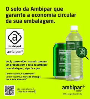 Ambipar lança selo de logística reversa de embalagens inédito no Brasil, que neutraliza o impacto ambiental negativo e promove a economia circular