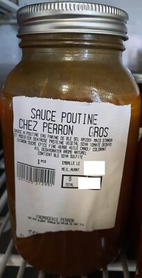 Sauce poutine chez Perron (Groupe CNW/Ministère de l'Agriculture, des Pêcheries et de l'Alimentation)