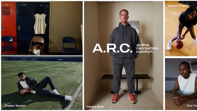 Pacsun A.R.C. Men's Active Collection, featuring Carson Beck, Khoi Young, Shareef O'Neal, Shedeur Sanders