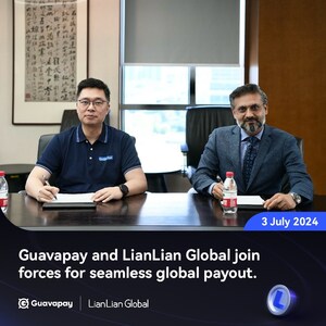 連連國際與Guavapay簽訂合作協議  攜手打造便捷、高效、安全的全球支付體驗