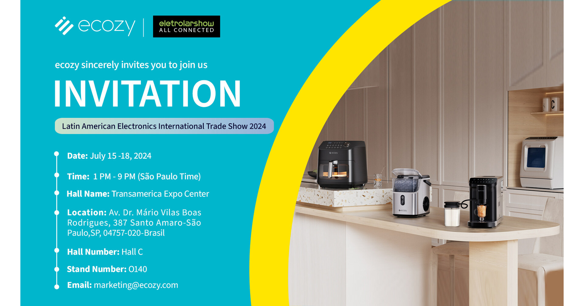ecozy Debuts at the Latin American Electronics International Trade Show: Ushering in a New Era of Smart Home