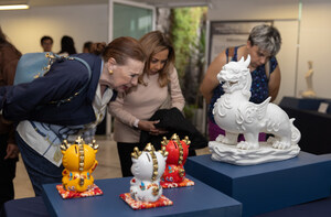 Xinhua Silk Road: Pameran porselen putih khas Dehua, Tiongkok, berlangsung di Meksiko