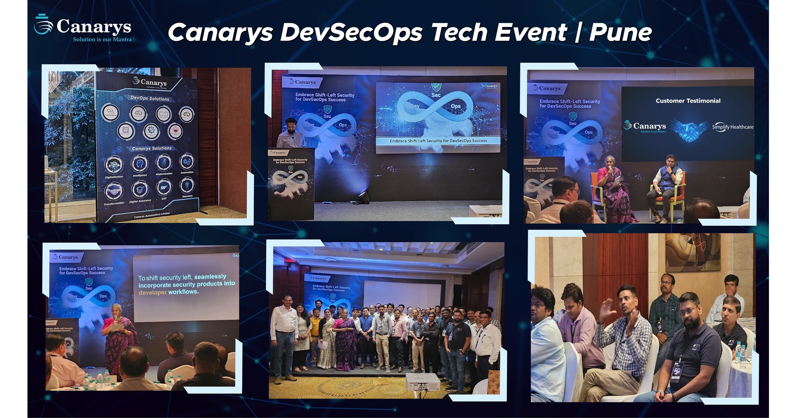 Canarys Automations Ltd Achieves Remarkable Success with 'Embrace Shift-Left Security for DevSecOps Success' Tech Event