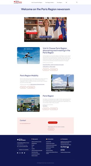 Juegos Olímpicos de París 2024: la Región Isla de Francia abre una NewsRoom en línea y pone a disposición de toda la prensa sus actualidades y sus contenidos durante el periodo de los Juegos