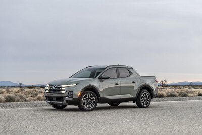 The 2025 Hyundai Santa Cruz Limited is photographed in California City, Calif., on Feb. 22, 2024.