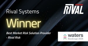 Rival Systems Wins Best Market Risk Solution Provider Awards for Third Consecutive Year
