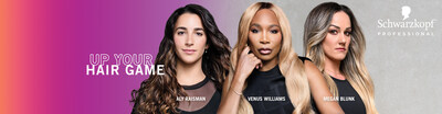 Schwarzkopf Professional® has partnered with top athletes and star colorists to create an inspiring 360 marketing campaign that emphasizes the importance of setting yourself up for success on and off the court and in and out of the salon with the right equipment
