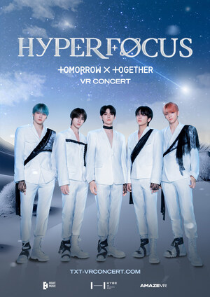 Intimate, Immersive, and Innovative: Tickets On Sale Now for TOMORROW X TOGETHER's VR Concert in Movie Theaters Presented by AmazeVR