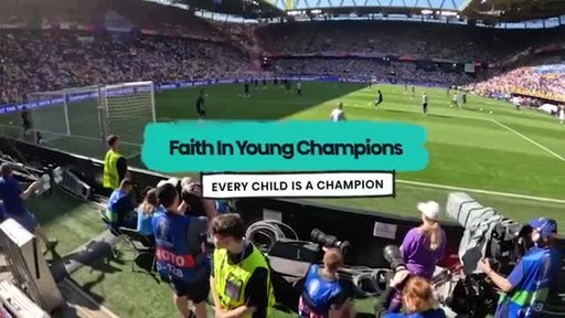 Iniciativa Faith In Young Champions: Společnost Hisense navázala spolupráci s nadací UEFA Foundation, aby populární sport zprostředkovala také hospitalizovaným dětem