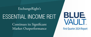 ExchangeRight's Essential Income REIT Continues its Significant Market Outperformance as Measured in Blue Vault's Q1 2024 Report
