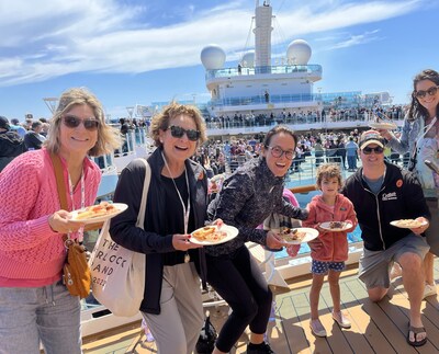 Princess Cruises Sets New GUINNESS WORLD RECORDS™ Title for World’s Largest Pizza Party at Multiple Venues with Hungry Guests Devouring More Than 60,000 Slices of Pizza!