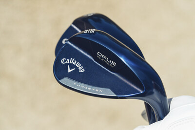 New Opus Platinum Wedges in a Blue Finish.