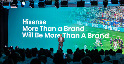 Hisense presentó la estrategia multimarca (PRNewsfoto/Hisense)
