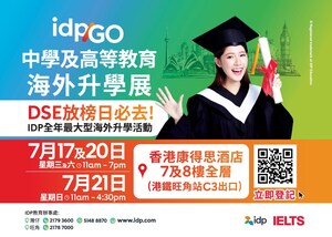 Empowering Students to Realize their Dreams. "IDP GO | Overseas Education Expo" features representatives from over 130 world renowned higher education institutions.