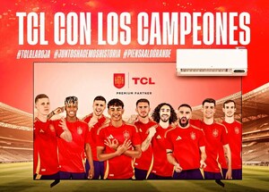 Glückwunsch an La Roja - TCL feiert die vierfache Meisterschaft der spanischen Fußballnationalmannschaft