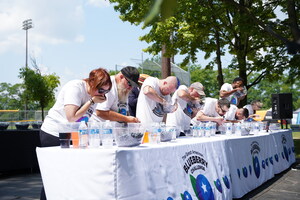 The Great American Blueberry Challenge Inspires Blueberry Fanatics--and Professional Competitive Eaters--to Win Big for National Blueberry Month