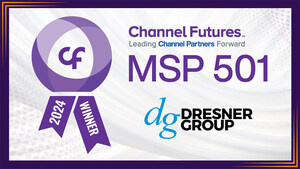 Dresner Group Ranked on Channel Futures 2024 MSP 501--Tech Industry's Most Prestigious List of Managed Service Providers Worldwide