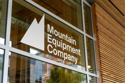 MEC Vancouver Store window (CNW Group/Mountain Equipment Company)