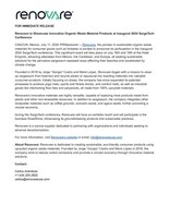 Renovare SargaTech 2024 Press Release