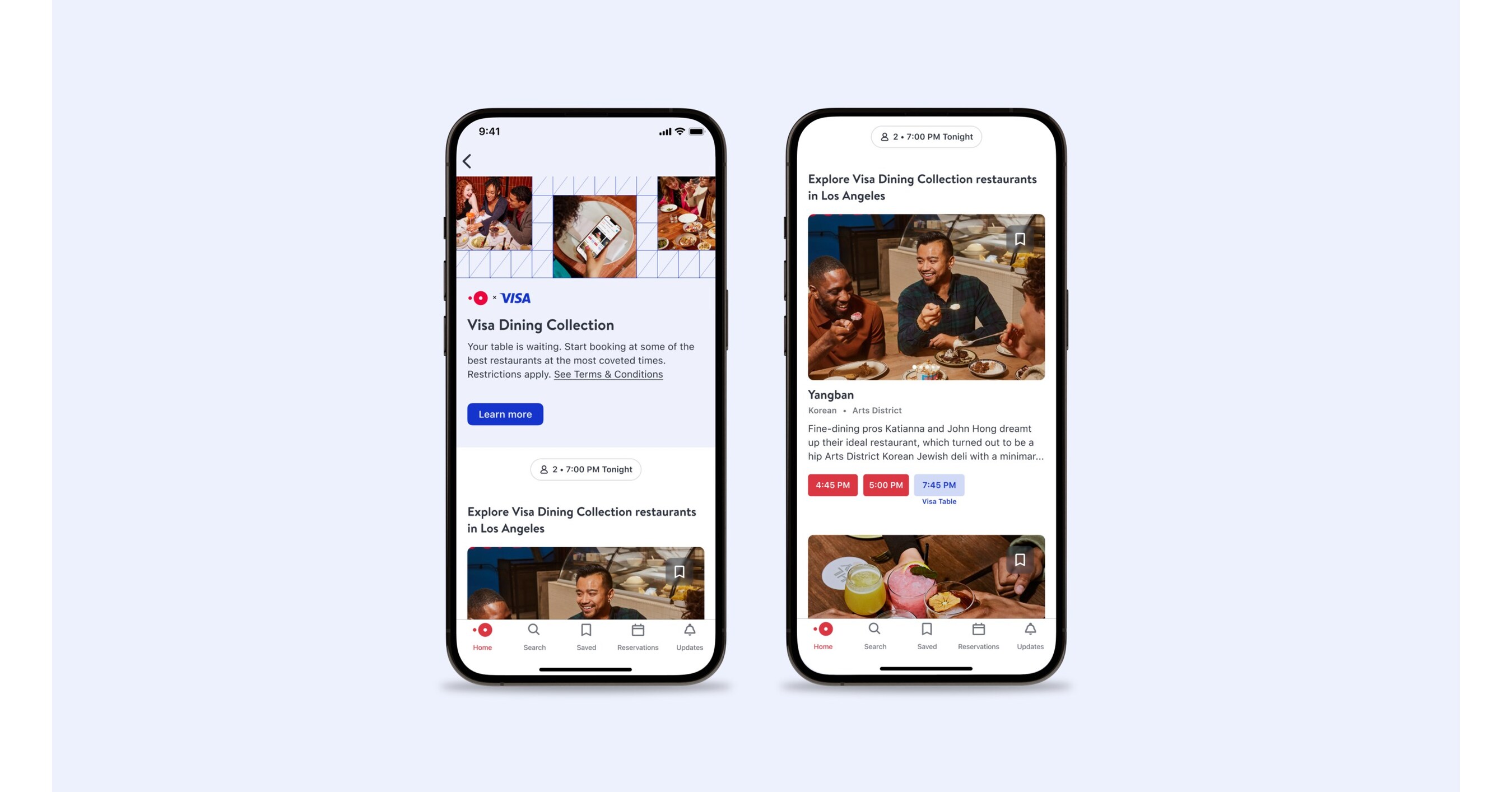 The Perfect Pairing: OpenTable and Visa Launch the Visa Dining Collection
